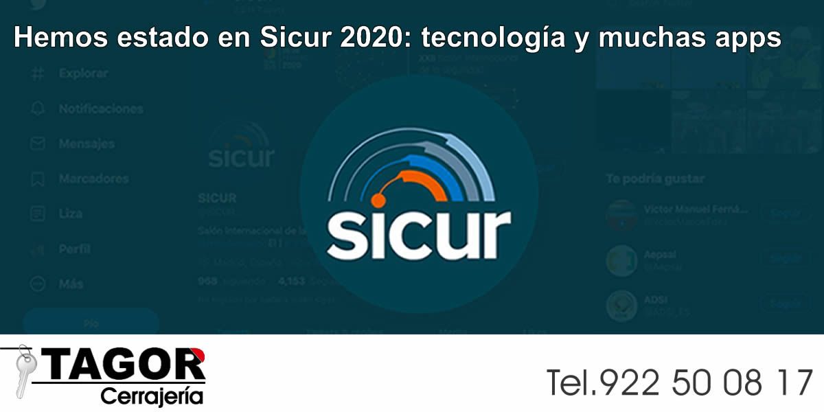 Hemos estado en Sicur 2020, traemos tecnología y muchas novedades de seguridad Hemos estado en Sicur 2020, traemos tecnología y muchas novedades de seguridad
