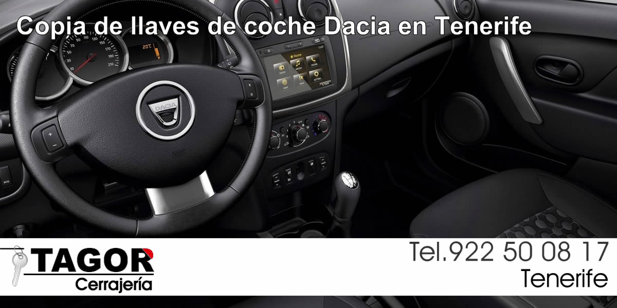 copia de llaves de coche dacia en tenerife