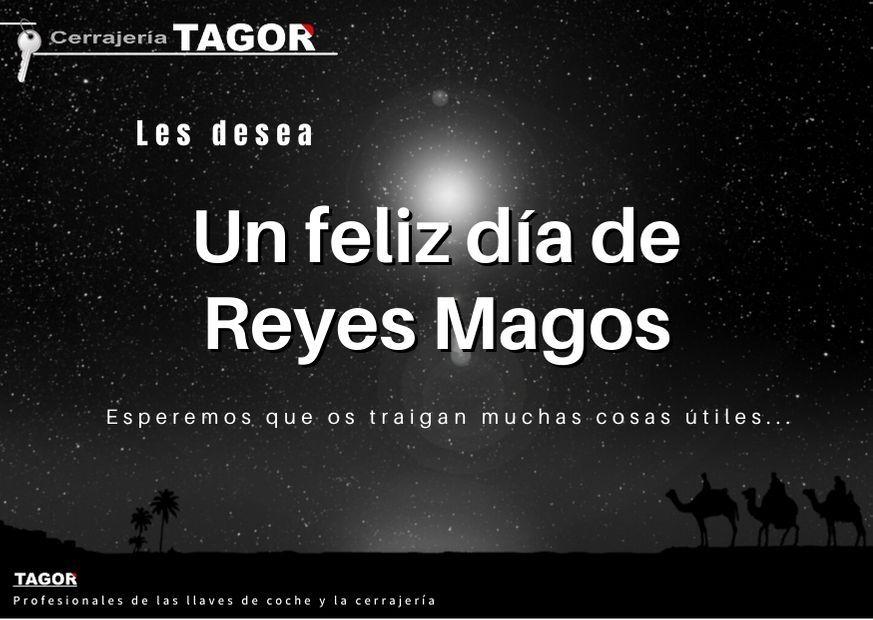 Felices Reyes Magos para Tenerife de Tagor Seguridad Felices Reyes Magos para Tenerife de Tagor Seguridad