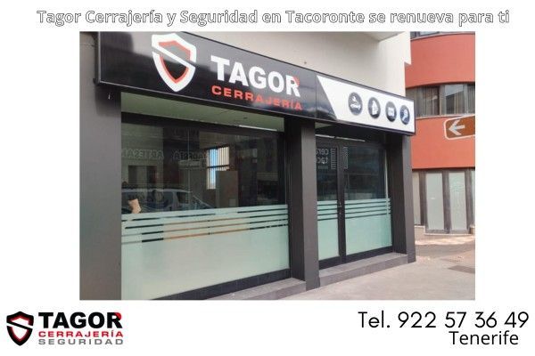 nuevo local Tagor cerrajería Tacoronte nuevo local tagor cerrajeria tacoronte
