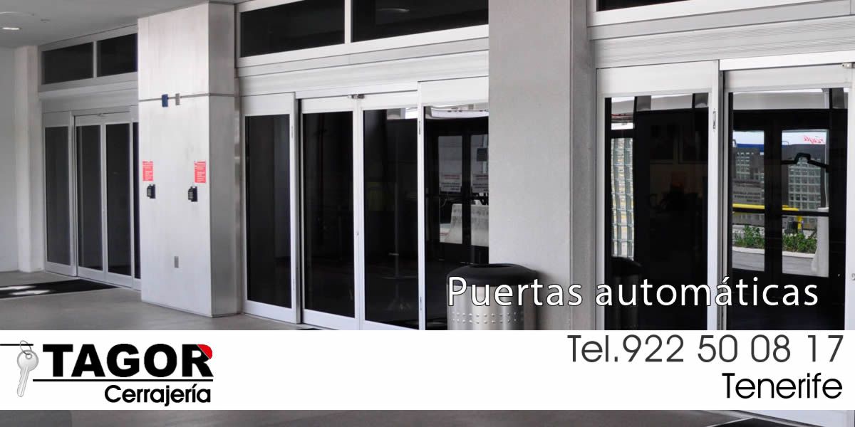 puertas automaticas cerrajeros tagor