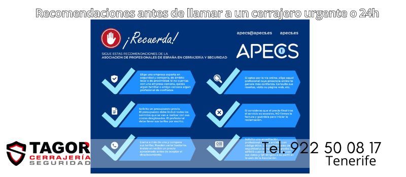 recomendaciones cerrajerostenerife